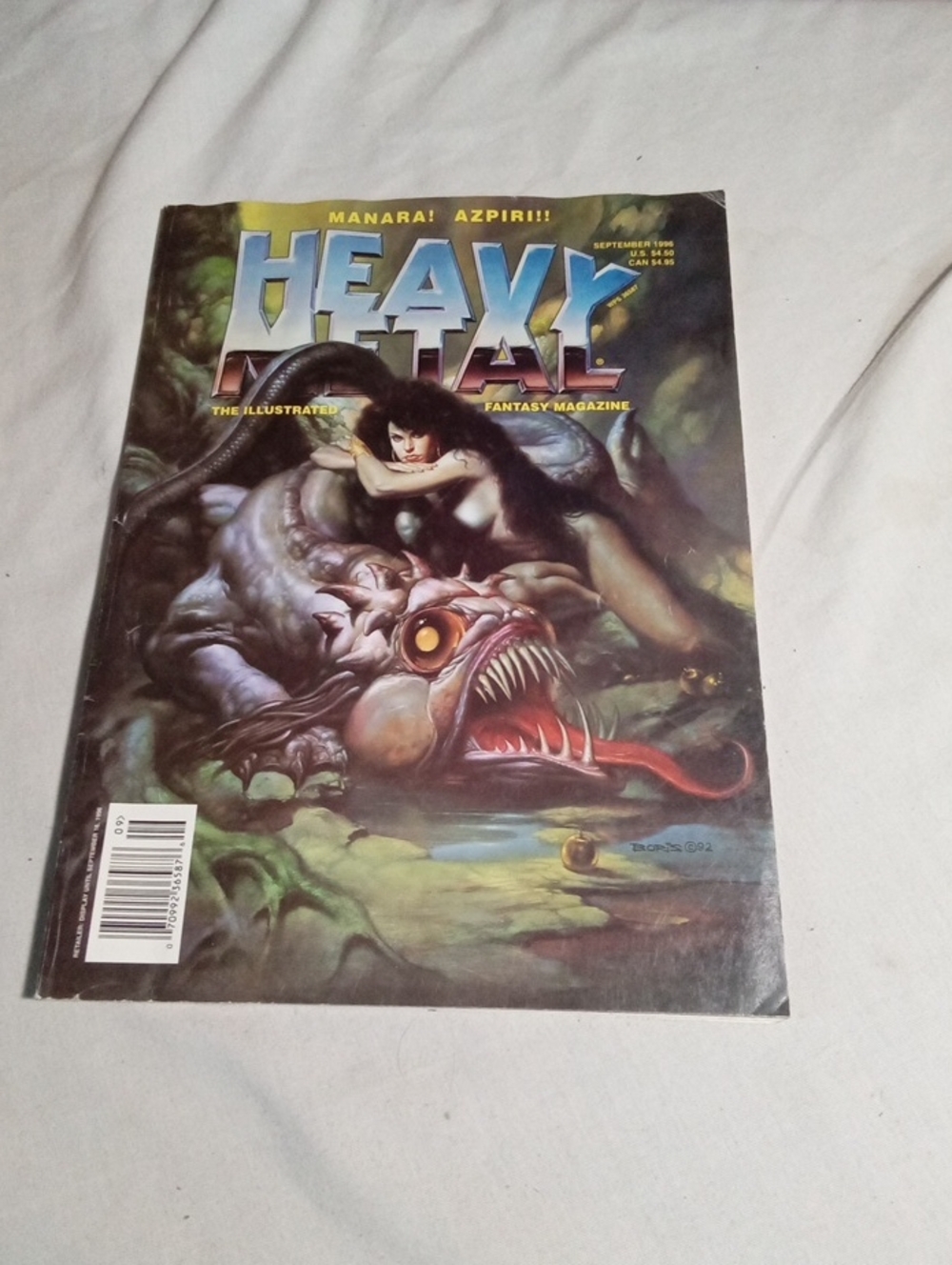 Heavy Metal Magazine Sept,1996. Wps36587